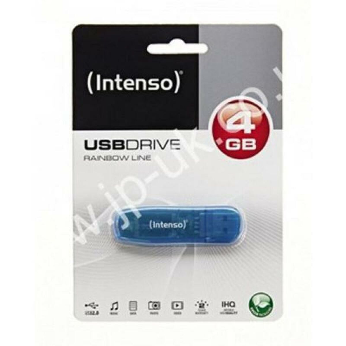 Memória USB INTENSO 3502450 4 GB Azul